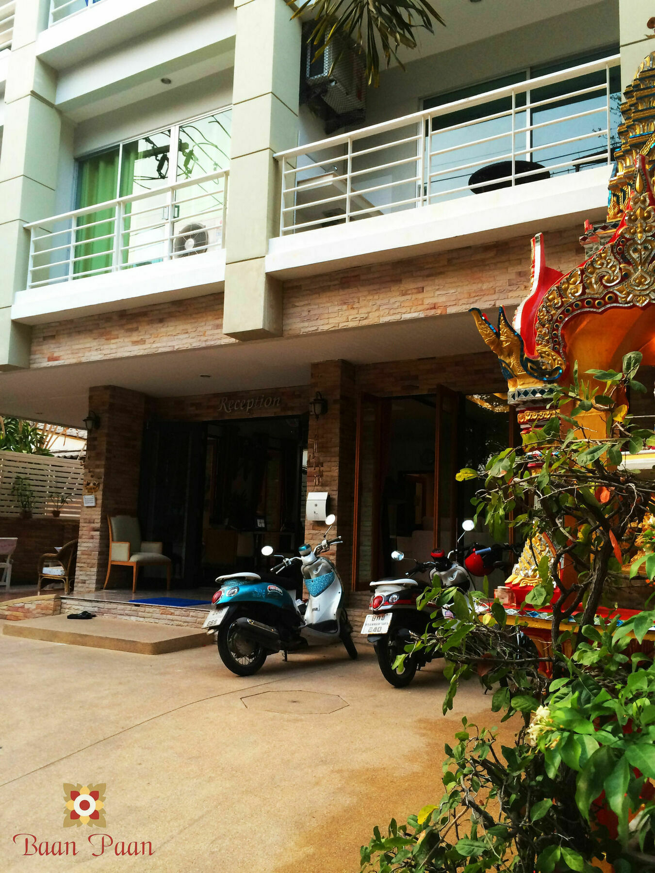 Baan Paan Hua Hin Hotell Exteriör bild